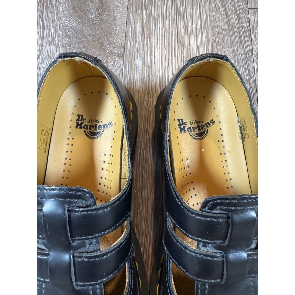 Dr. Martens 12916 Shoes Womens Size 7 Leather Double Strap Mary Jane Flats - Picture 5 of 13
